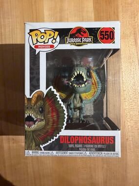 Funko POP! Movies Jurassic Park 25th Anniversary Dilophosaurus #550